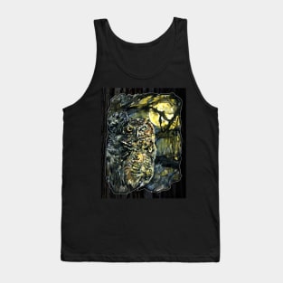 Forest Sage Great Horned Owl Tank Top